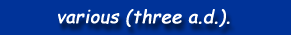 three a.d. (various artists).