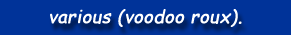 voodoo roux (various artists).
